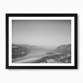 Columbia River, Multnomah County, Oregon By Russell Lee Art Print