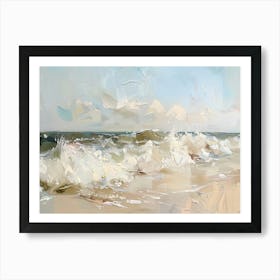 Coastal Impression Dynamic Waves 9 Art Print