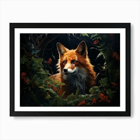 Red Fox 3 Art Print