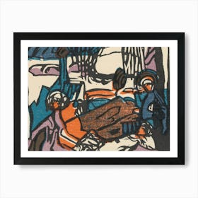 'The Birth Of Jesus' Art Print