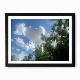 Clouds In The Sky Art Print