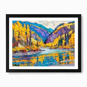 'Aspen Reflections' Art Print