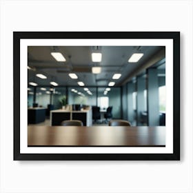 Office Desk - Office Stock Videos & Royalty-Free Footage Art Print