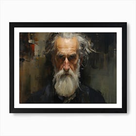 Man With A Beard 1 Art Print