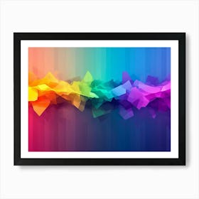 Colorful Abstract 2 Art Print