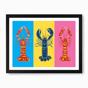 Lobster Pop Art Art Print