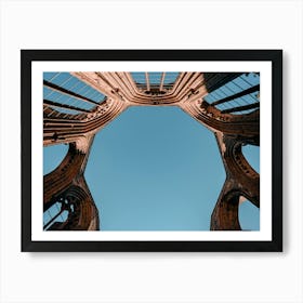 Old Monastery And Blue Berlin Sky 02 Art Print