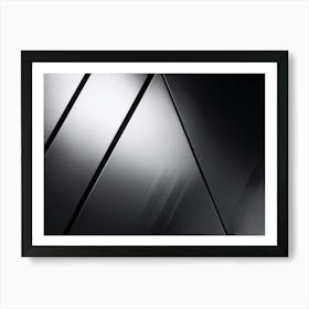 A Digital Render Illustrating An Abstract Design Made On A Metallic Alloy Sheet Catching The Indust Art Print