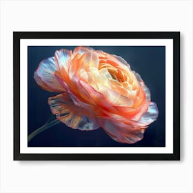 Peony Flower 5 Art Print