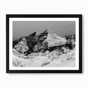 The Maroon Bells Rocky Mountains Colorado Art Print