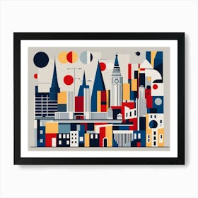 London Skyline Art Print