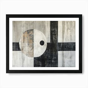 'Black And White' Art Print