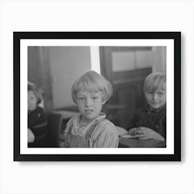 Pupil In School, Williams County, North Dakota By Russell Lee Art Print