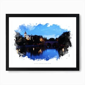 Avon River, Southwestern Ontario, Canada Art Print