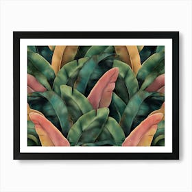 Tropical Leaves 21 Art Print