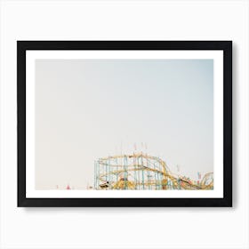 Pier Roller Coaster Poster