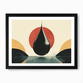 Water Drop 6 Art Print