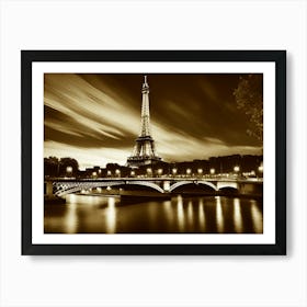 Paris Eiffel Tower 133 Art Print