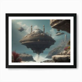 Avatar Star Ship "Seraphim" Art Print