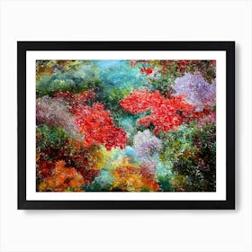 Forest Colors Art Print
