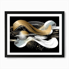 Abstract Painting 1704 Art Print