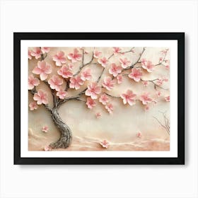 Cherry Blossom Tree 17 Art Print