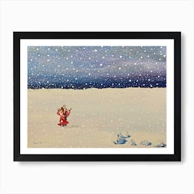 Snow Dancing Art Print