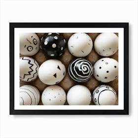 Easter Eggs 450 Art Print