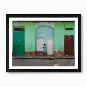 Green Streets Art Print