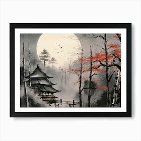 Asian Landscape Painting 6 Art Print