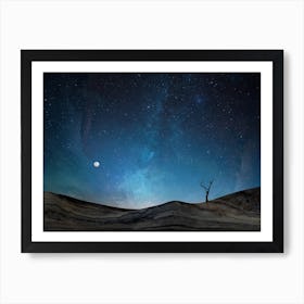 Marble Landscape X Art Print