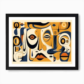 Abstract Painting 76 Art Print