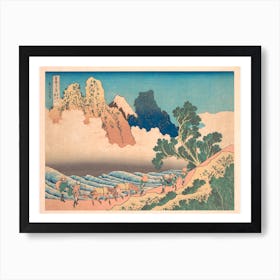 View From The Other Side Of Fuji From The Minobu River, Katsushika Hokusai, Art Print