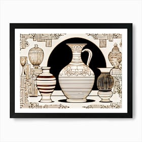 Chinese Vases Art Print