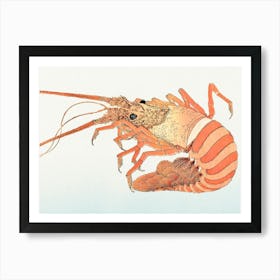 Hokusai Ukiyo-e Lobster Art Print