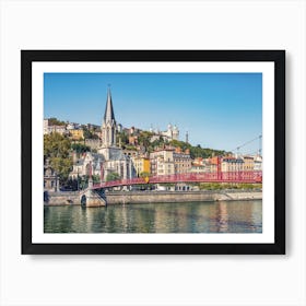 The City Of Lyon Art Print