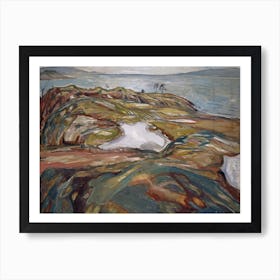 Coastal Landscape, Edvard Munch Art Print