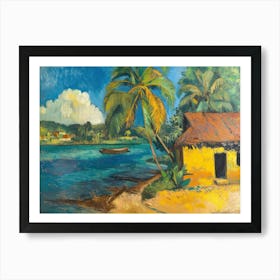 Contemporary Artwork Inspired By Paul Gauguin 1 Art Print