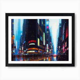 Future City Alt Art Print