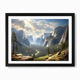 Yosemite Valley 2 Art Print