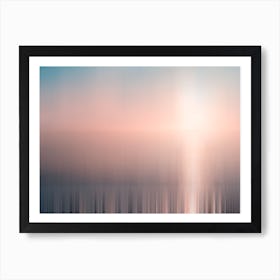 Fringed Sunset Art Print