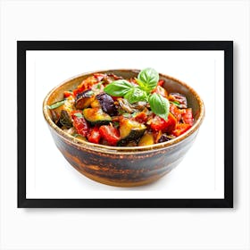 Roasted Vegetables In A Bowl 2 Art Print