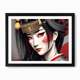 Geisha 28 Art Print