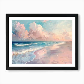 Peaceful Beach 6 Art Print