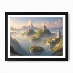 Fairytale Island Art Print