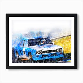 Schlesser, Ford Capri Art Print