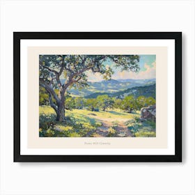 Western Landscapes Texas Hill Country 2 Poster Art Print