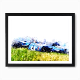 Jackie Stewart Formula 1 1 Art Print