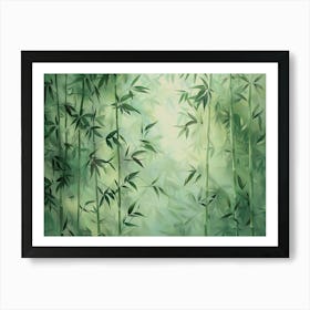 Bamboo Forest (3) Art Print