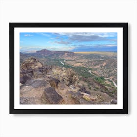 White Rock Overlook Park, New Mexico 2 - Horizontal Art Print